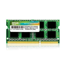 Μνήμη RAM Φορητού DDR3 8GB Silicon Power SODimm, 1600MHz