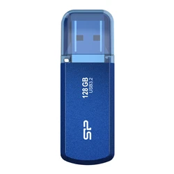 USB Flash 128GB Silicon Power Helios 202, USB 3.2, μπλε