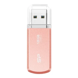 USB Flash 128GB Silicon Power Helios 202, USB 3.2, ροζ χρυσό