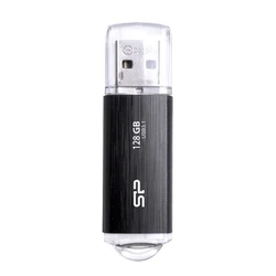 USB Flash 128GB Silicon Power B02, USB 3.1 Gen1, μαύρο