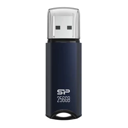 USB Flash 256GB Silicon Power Marvel M02, USB 3.2, Μπλε