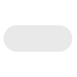 Κάλυμμα Φωτιστικού Powertech SpHLL-0048-Cover, Οβάλ, 32.5 X 12Cm, Λευκό