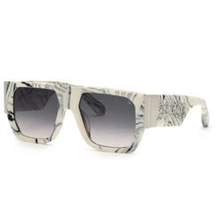 Αντρικά Γυαλιά Ηλίου Philipp Plein Spp094M5409Yl (54/18/145 mm) White