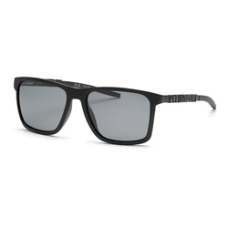 PHILIPP PLEIN SPORT Men's Polarized Sunglasses SSP013-58U28P - Black Frame, Black Lenses