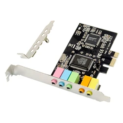 POWERTECH Κάρτα Επέκτασης Ήχου PCIe 2x Channel ST13