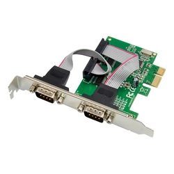 POWERTECH PCIe Expansion Card to 2x RS232 ST37