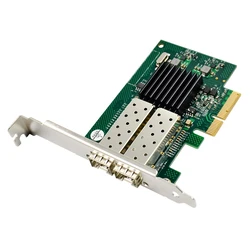 Controller PCIe Powertech σε Dual SFP ST722, 1000Mbps, JL82576EB