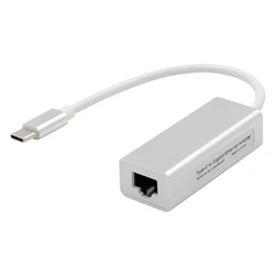 Κάρτα Δικτύου USB Type-C σε RJ45 ST735, 1000Mbps, RTL8153, ασημί