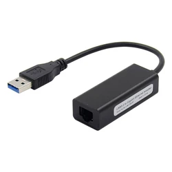 Αντάπτορας Δικτύου USB 3.0 σε RJ45 ST735, 1000Mbps, RTL8153, μαύρος