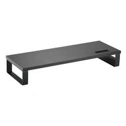 BRATECK επιτραπέζια βάση για οθόνη laptop STB 118 με 3x USB θύρες 17 32 έως 20kg μαύρη