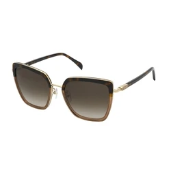 Tous Women's Sunglasses STOC19-560743 – Metal Frame, Brown Gradient Lenses (56/16/140 mm)