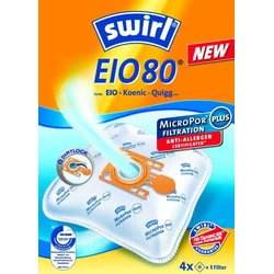 Σακούλες για Ηλεκτρική Σκούπα Swirl EIO 80 MP Plus AirSpace