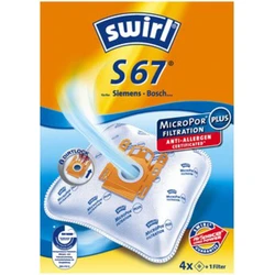 Σακούλες για Ηλεκτρική Σκούπα Swirl S 67 MP Plus AirSpace