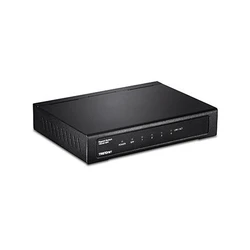 Network Switch 4-port Gbit 1 SFP Fanless Metal