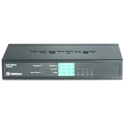 Network Switch 8-Port 10/100Mbps PoE 4 PoE