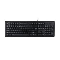 Πληκτρολόγιο Ενσύρματο A4Tech KR-92 USB QWERTY English Black UK