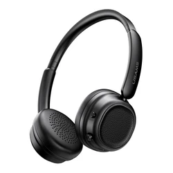 Usams SR01 Ασύρματα Bluetooth On Ear Ακουστικά με 40 ώρες Λειτουργίας Μαύρα