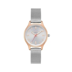 Γυναικείο Ρολόι Ted Baker Te50650003 (32mm) Μεταλλικό Μπρασελέ Ασημί