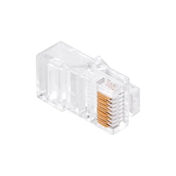 Default Brand RJ45 8P8C CAT5E Pass Through Connector