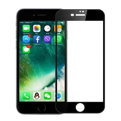 Screen Protector Powertech 5D Full Glue για iPhone 8 Plus, Black