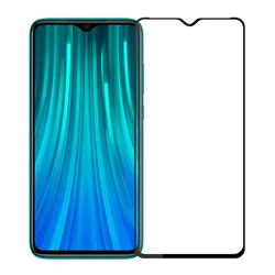 Screen Protector Powertech 5D, Full Glue, Xiaomi Redmi Note 8, μαύρο