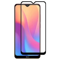 Screen Protector Powertech 5D, Full Glue, Xiaomi Redmi 8A, μαύρο