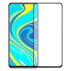 Screen Protector Powertech 5D, full glue, Xiaomi Redmi Note 9 Pro, μαύρο