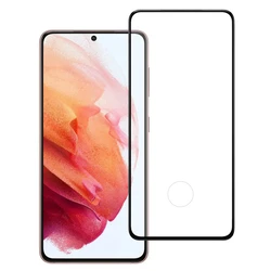 Screen Protector Powertech Tempered Glass 3D, full glue, Samsung S21 5G, μαύρο