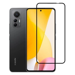 Screen Protector Powertech tempered glass 5D TGC-0586, full glue, Xiaomi 12 Lite, μαύρο
