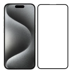Screen Protector Powertech Tempered Glass 5D TGC-0660 για iPhone 15 Pro Max