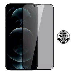 Προστατευτικό Οθόνης Powertech Tempered Glass Emery Private 5D Tgc-0775 για iPhone 14, Full Glue