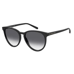 Tommy Hilfiger Women Sunglasses TH1724S 8079O 56/17/140 Black Acetate Grey Lenses
