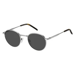 Tommy Hilfiger Unisex Γυαλιά Ηλίου με Ασημί Μεταλλικό Σκελετό και Γκρι Φακό TH1973/S 6LB/IR