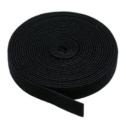 Δεματικά Καλωδίων Powertech ταινία velcro 13mm, 3m, Black