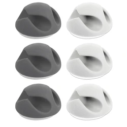 Οργανωτής Καλωδίων Powertech Σιλικόνης TIES-010, 2 Καλωδίων, 6τμχ