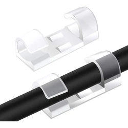 Οργανωτής Καλωδίων Powertech TIES-032, 3.3x1x1cm, διαφανές, 20τμχ