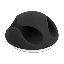 Οργανωτές Καλωδίων Powertech TIES-073, 2 θέσεις, Φ7mm, μαύρο, 10τμχ