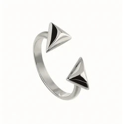 BREIL Women's Ring TJ2577 (14 mm) - Stainless Steel, Grey