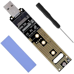 Αντάπτορας USB Powertech M.2 Key M NVMe σε USB 3.1 Gen 2 TOOL-0045