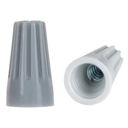 Σύνδεσμος Καλωδίου Twist-On P1 Tool-0086, Φ8.6mmx15.2mm, Γκρι, 25τμχ