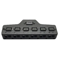 Splitter Block Tool-0095 Για Led Καλωδιοταινίες, 6-Port, Μαύρο