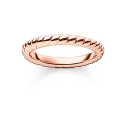 Γυναικείο Δαχτυλίδι Thomas Sabo Tr19784151248 από Ασήμι Pink Gold