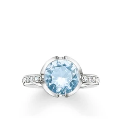 Γυναικείο Δαχτυλίδι Thomas Sabo 037-059-31-54 (54) από Ασήμι Blue, Silver