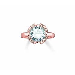 Γυναικείο Δαχτυλίδι Thomas Sabo 038-416-14-52 (52) από Ασήμι Silver, Rose Gold