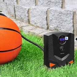 Ηλεκτρική Τρόμπα Αυτοκινήτου Tracer Electronic Manometer Dc 12v With Lcd Screen For Car/Motor/Bike/Ball 120w