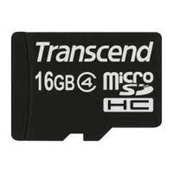 Κάρτα Μνήμης microSDHC Transcend 16GB Class 4