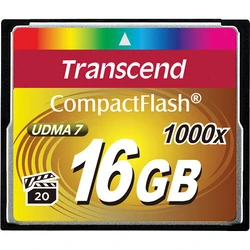 Κάρτα Μνήμης CF 16GB Transcend 1000x