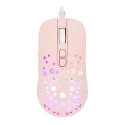 White Shark Tristan-2 RGB Gaming Ποντίκι 7200 DPI - Ροζ