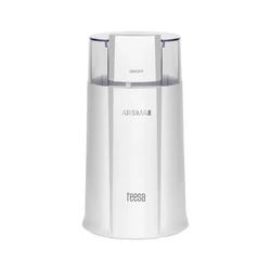 Ηλεκτρικός Μύλος Καφέ Teesa Aroma G10 με χωρητικότητα 50gr λευκός