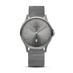 Ανδρικό Ρολόι Tayroc Txm107 (40mm) Μεταλλικό Μπρασελέ Ασημί